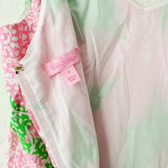 Lilly Pulitzer Lexington Limeade Cheat Ya Dress - Picture 5 of 8